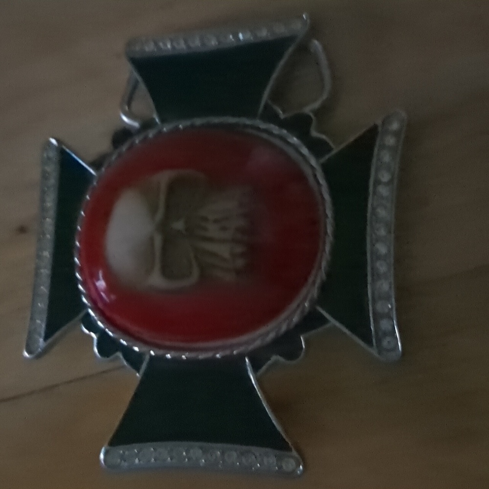 Skull Emblem Belt Buckle